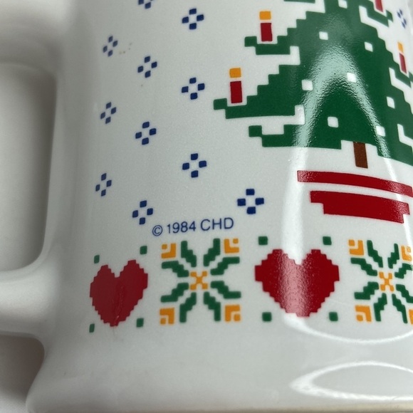 NEW AVENUES HomeSpun Holiday Holiday Tree Salt and Pepper Shakers Vintage 1984 - Picture 7 of 15